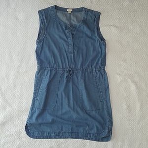 J. Crew Casual Denim Dress